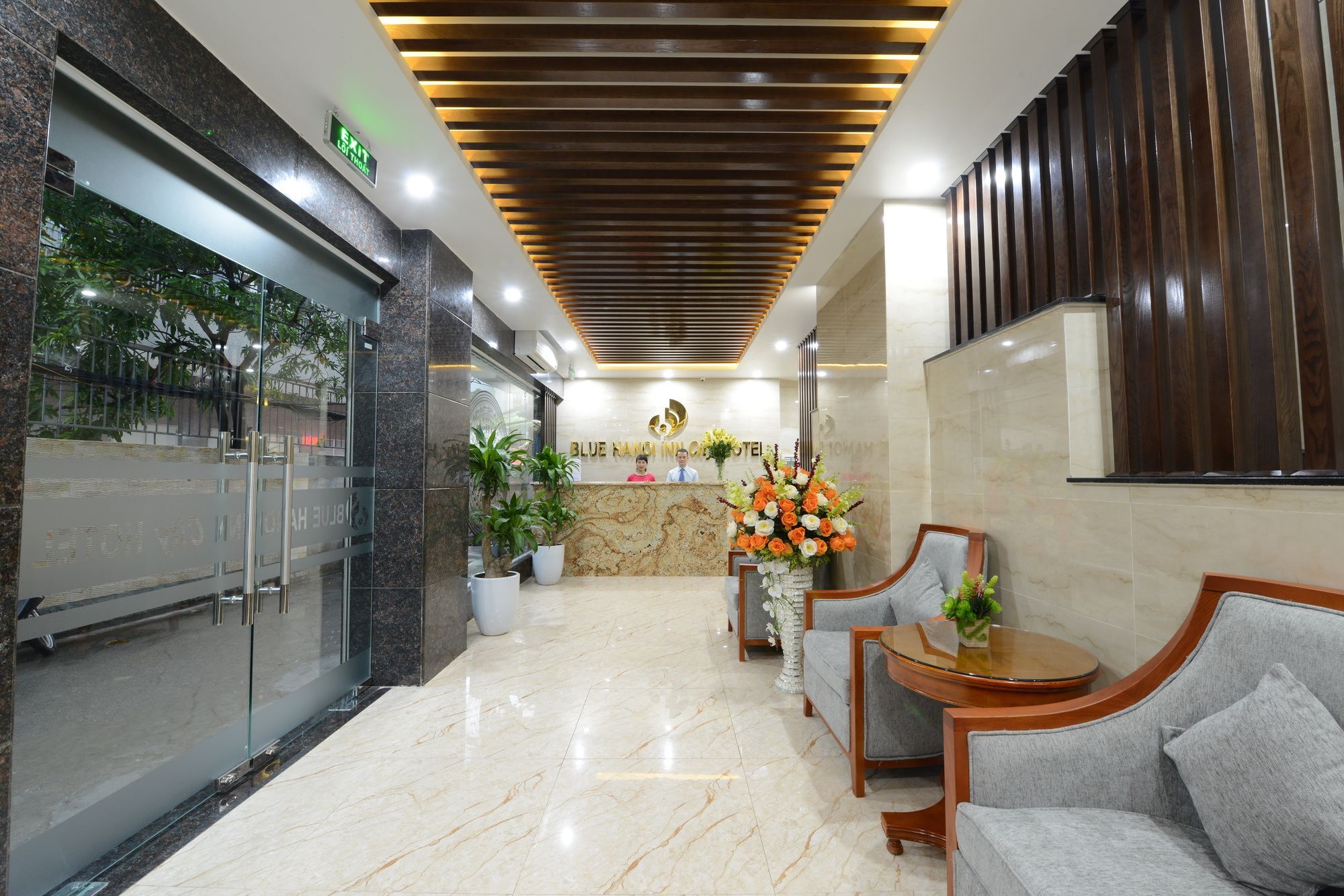 Blue Hanoi Inn City Hotel Exterior foto
